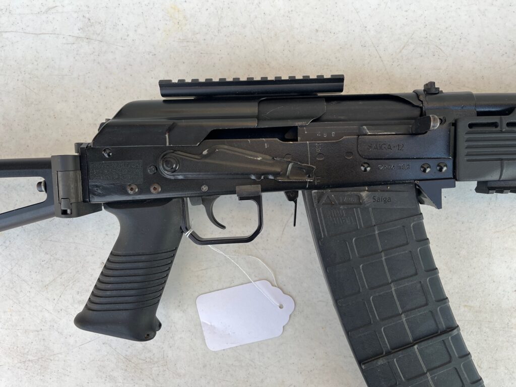 Saiga 12 gauge Made in Russia Izhmash w/ optics rail Tactical (Used) – H09421299T