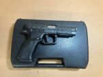 Grand Power 8588005808668 Q100 Mk23 9mm Luger 15+1 4.25″ Stainless Rotating Barrel, Black Steel Optic Ready/Serrated Slide, Black Steel Frame w/Accessory Rail & Beavertail, Textured Grip (Used) – 3GSD0022 - View 2