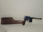 Custom Cased Mauser Model 1930 Commercial “Broomhandle” Pistol – 7.63mm, Shoulder Stock, Accessories (Used) – 919001 - View 4