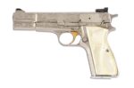 Browning Hi-Power Renaissance 9mm – Deep Engraving, Pearl Grips, Collector-Grade Belgium Pistol (Used) – 72C41839 - View 1