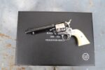 Colt Nevada Centennial Commemorative SAA – .45 Cal, 5.5″ Blue, Pearl Grips, Extra Cylinder, Cased Single Action Army (Used) – 1572NC - View 3