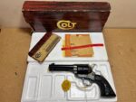 Colt Single Action Army 3rd Gen .44 Special Revolver – 4.75″ Barrel, Blue/Case Hardened (Used) – SA48945 - View 1
