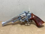Smith & Wesson Model 27-2 Nickel – .357 Magnum, 6″ Barrel, Target Grips (Used) – N613183 - View 1