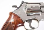 Smith & Wesson Model 27-2 Nickel – .357 Magnum, 6″ Barrel, Target Grips (Used) – N613183 - View 4