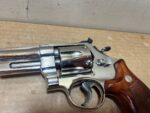 Smith & Wesson Model 27-2 Nickel – .357 Magnum, 6″ Barrel, Target Grips (Used) – N613183 - View 7