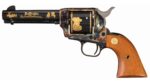 Colt Buffalo Bill Centennial Commemorative – Gold Etched SAA, 4.75″ Barrel, Cased (Used) – CBBC0282 - View 1