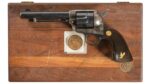 Colt Single Action Army 1st Gen Nickel.45 Colt 5.5″ 1905 C&R (Used) – 319302 - View 1