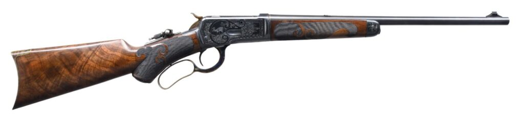Beautiful Winchester 1892 44-40 Trapper J. Lowe No. 6 Engraved Circa 1904 (Used) – 267154