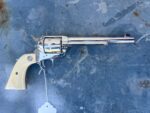 Colt Single Action Army .45 Long Colt – Nickel, 7.5″ Barrel, 3rd Gen, 1989, Ivory Grips (Used) – SA08234 - View 6