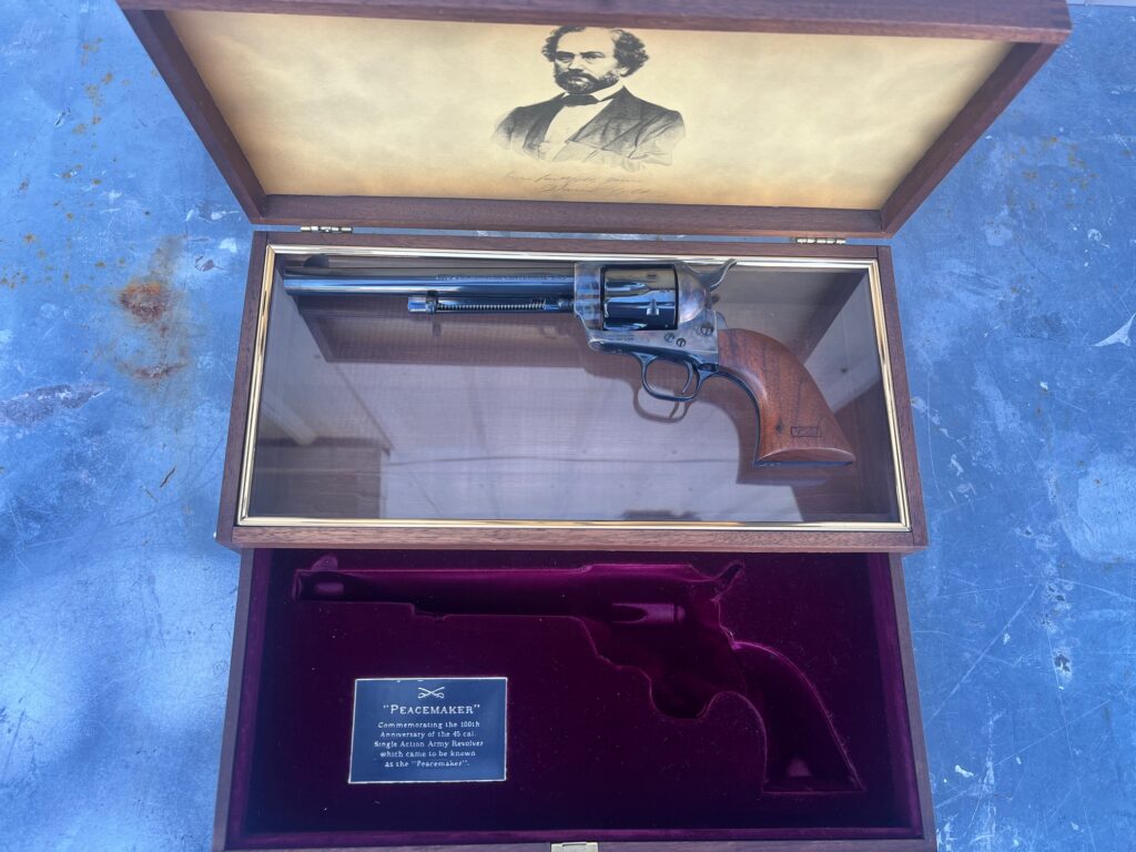Colt 1873 Peacemaker Centennial .45 Colt – 1973 Limited Edition Presentation Case (Used) – PC924