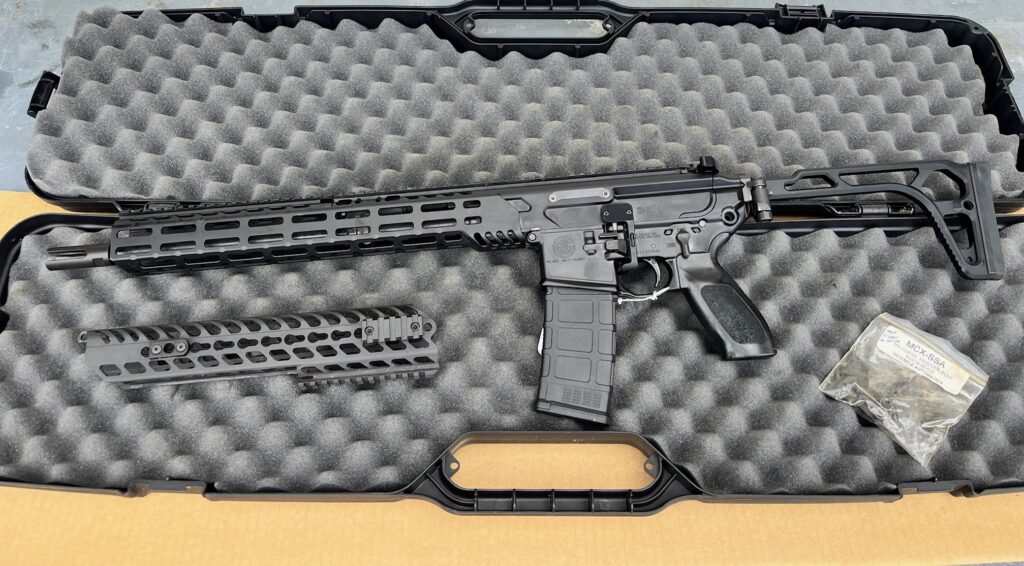 SIG SAUER MCX-LT 5.56 16″ BLK 30+1 (Used) – 63C011836