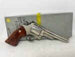 Smith & Wesson Model 57 – .44 Magnum, Nickel Finish, 6″ Barrel, with Box (Used) – N690157 - View 2