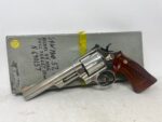 Smith & Wesson Model 57 – .44 Magnum, Nickel Finish, 6″ Barrel, with Box (Used) – N690157 - View 3