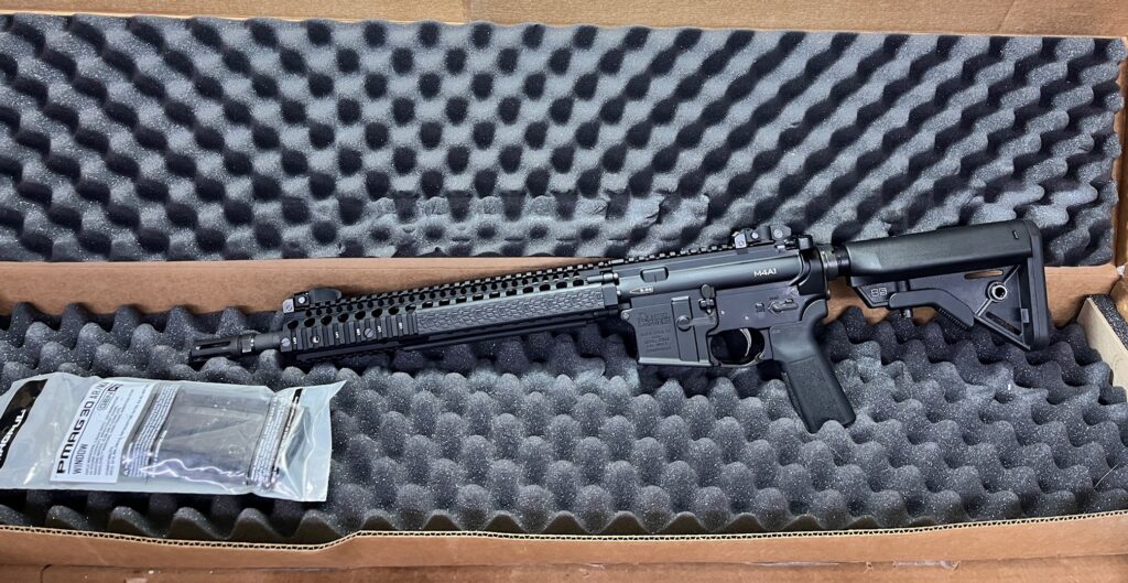 DANIEL DEFENSE DDM4 M4A1 5.56 BLK RISII 14.5″ (Used) – DDM4568429