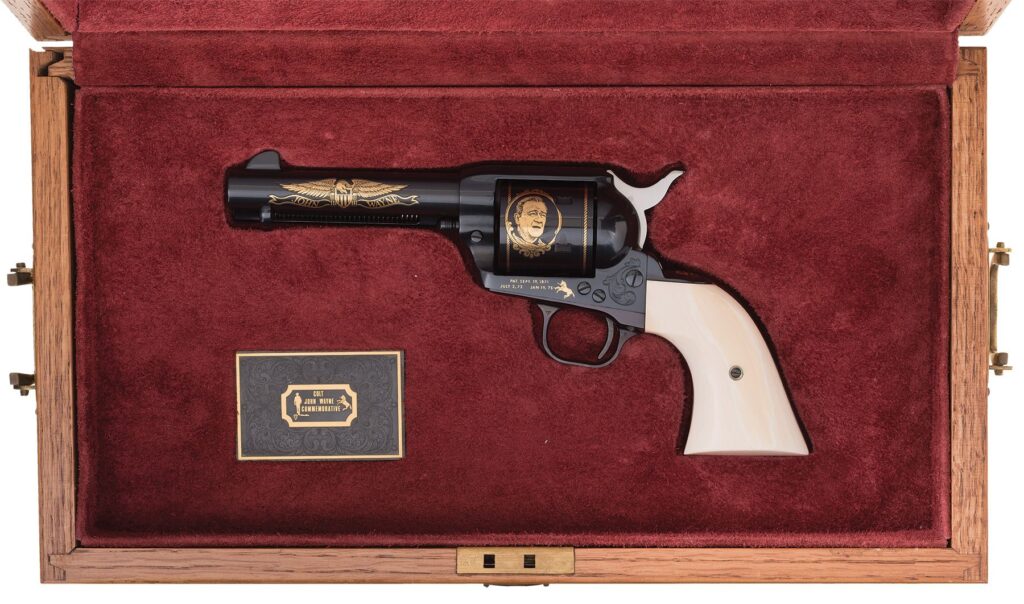 Colt Single Action Army – John Wayne Commemorative .45 Colt (1982) SAA (Used) – CJWC1158