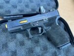 Salient Arms International Glock 19 Tier 1 – Gold Barrel, Trijicon RMR, Custom Stipple (Used) – UNH736 - View 6