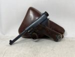 Japanese Nambu Type 14 Pistol – WWII Military Sidearm w/ Leather Holster (Used) – 36232 - View 5