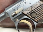 Japanese Nambu Type 14 Pistol – WWII Military Sidearm w/ Leather Holster (Used) – 36232 - View 7
