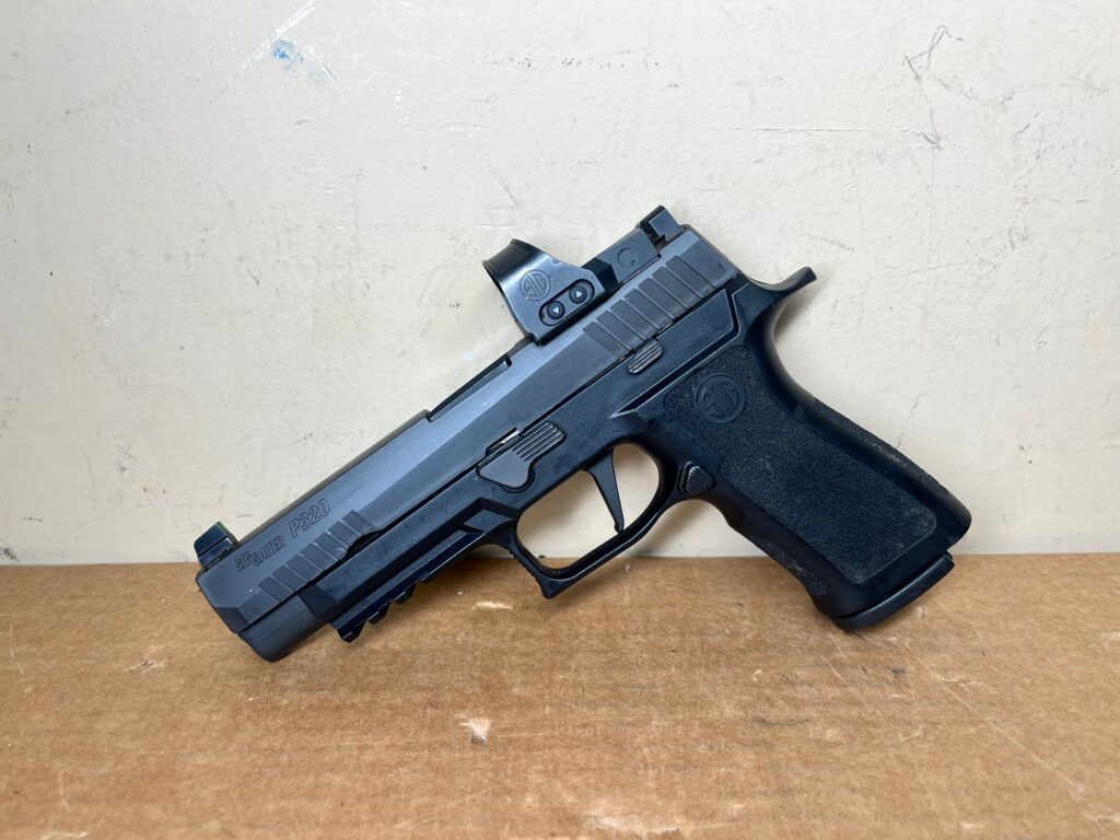 SIG SAUER POLICE TRADE 320 9MM W/ OPTIC 9 MM (Used) – 58J123389
