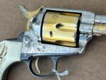 Colt Single Action Army .45 ACP – Custom Engraved with Ivory Steer Head Grips (Used) – 181931 - View 6