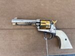 Colt Single Action Army .45 ACP – Custom Engraved with Ivory Steer Head Grips (Used) – 181931 - View 7