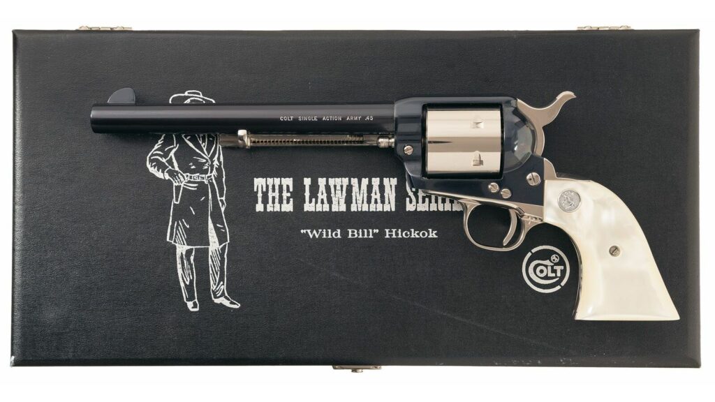 Colt Lawman Series “Wild Bill” Hickok Commemorative Single Action Army .45 Colt – 1969 Limited Edition (Used) – 73WBH