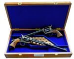 Colt 2nd Generation Buntline Special Single Action Army SAA Revolvers – Cased Set, .45 Colt, 12″ Barrels (Used) – 44176SA - View 1