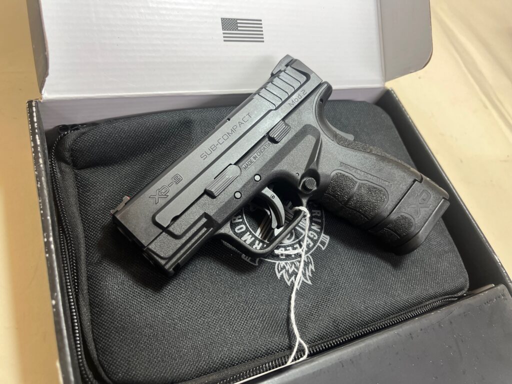 Springfield Armory XD-9 Mod.2 Sub-Compact 9mm – Compact Power, Trusted Performance (Used) – GM776180