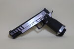 Infinity Firearms SVI 2011 – .40 S&W Competition Pistol (Two-Tone, Weighted Dust Cover, Brass Barrel) (Used) – RAL54 - View 3