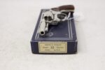 Smith & Wesson .32 Hand Ejector Nickel – 3.5″ Revolver w/ Original Blue Box (Used) – 674319 - View 8