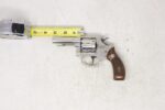 Smith & Wesson .32 Hand Ejector Nickel – 3.5″ Revolver w/ Original Blue Box (Used) – 674319 - View 10