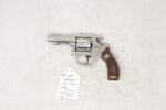 Smith & Wesson .32 Hand Ejector Nickel – 3.5″ Revolver w/ Original Blue Box (Used) – 674319 - View 11