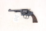 Smith & Wesson Hand Ejector .32-20 – Custom Full Coverage Hand-Engraved Revolver (Used) – 25183 - View 9