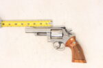Smith & Wesson Model 19-4 .357 Magnum – 4″ Nickel K-Frame, Red Ramp / White Outline Sights (Used) – 54K8861 - View 8