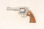 Colt Trooper Mk III .357 Magnum 4″ Factory Nickel – Classic DA/SA Revolver (Used) – 50621 - View 1
