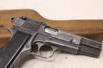 Browning Inglis Hi-Power 9mm – Canadian Production, Tangent Rear Sight, Wood Stock/Holster (Used) – 4CH3227 - View 2
