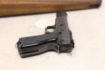 Browning Inglis Hi-Power 9mm – Canadian Production, Tangent Rear Sight, Wood Stock/Holster (Used) – 4CH3227 - View 5