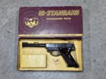 Hi-Standard Sport King SK-100 6.75″ 22 LR Semi-Auto 1st Model 1952 Original Box (Used) – 450439 - View 2