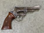 Smith & Wesson Model 19-4 .357 Magnum – 4″ Nickel K-Frame, Red Ramp / White Outline Sights (Used) – 50K9054 - View 3