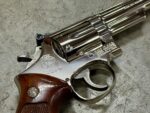 Smith & Wesson Model 19-4 .357 Magnum – 4″ Nickel K-Frame, Red Ramp / White Outline Sights (Used) – 50K9054 - View 5