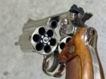 Smith & Wesson Model 19-4 .357 Magnum – 4″ Nickel K-Frame, Red Ramp / White Outline Sights (Used) – 50K9054 - View 7