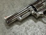 Smith & Wesson Model 19-4 .357 Magnum – 4″ Nickel K-Frame, Red Ramp / White Outline Sights (Used) – 50K9054 - View 9
