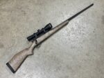 Weatherby Mark V Accumark 300 Wby Mag Tan/Black Leupold VX-3i 4.5-14×50 (Used) – PB048913 - View 2