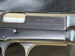 Browning Hi-Power 9mm Pistol – Made in Belgium, Blued Finish, Wood Grips (Used) – 245PM52445 - View 2