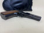 Browning Hi-Power 9mm Pistol – Made in Belgium, Blued Finish, Wood Grips (Used) – 245PM52445 - View 4