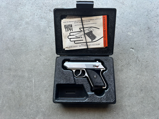 Walther Arms TPH Stainless Steel semi-auto 22 lr pistol (Used) – T025317