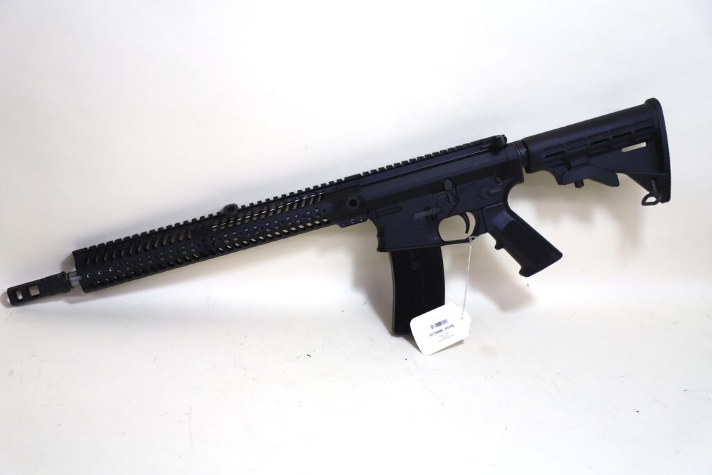 Falkor Defense FD-15A AR-15 Rifle – .300 Blackout, Pinned & Welded Barrel, SureFire SFMB-762 Brake, Extended Rail (Used) – 0000230