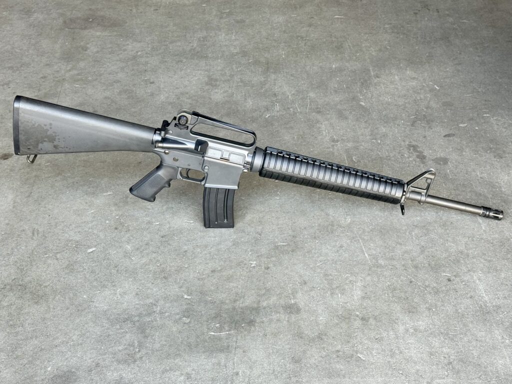 Colt Sporter Match HBAR A2 Upper A1 R6601 223 20″ Retro M16A2 AR-15 (Used) – 004459