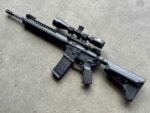 LWRC M6-SPR Mod 0 5.56 Nato 16″ Fluted Piston AR-15 Nikon Scope (Used) – 03-14945 - View 2