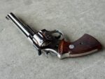 Colt Trooper MK III Nickel 6″ 357 Magnum Wood Grips 1975 (Used) – j49753 - View 4